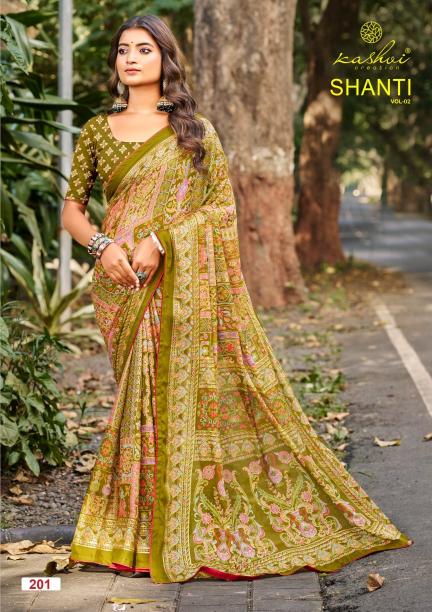 Kreshva Shanti vol 2 catalog surat saree