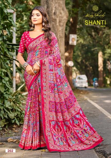 Kreshva Shanti vol 2 catalog surat saree