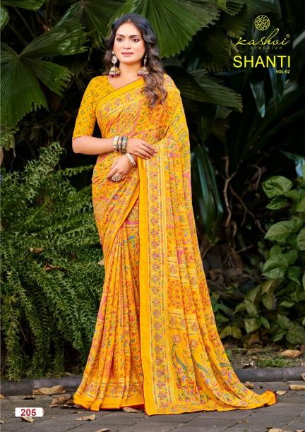 Kreshva Shanti vol 2 catalog surat saree