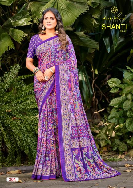Kreshva Shanti vol 2 catalog surat saree