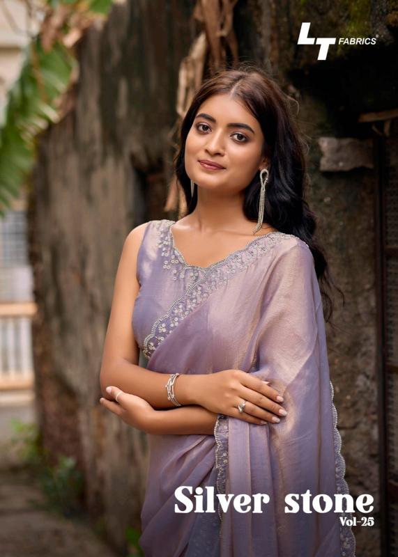Lt Silver Stone Vol 25 catalog bollywood replica sarees surat