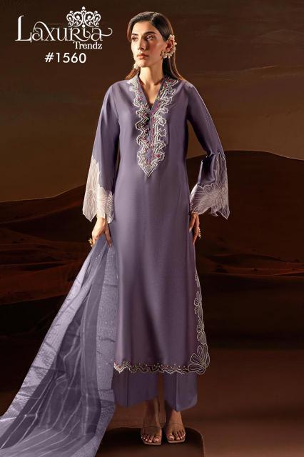 Luxuria Trendz 1560 catalog pakistani suits wholesalers in pakistan