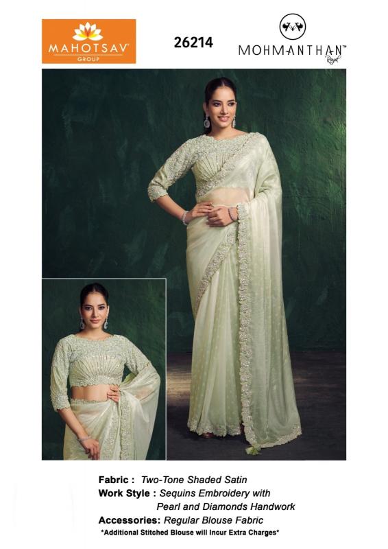 Mahotsav Mohini ( 26200 Series) catalog surat party wear saree