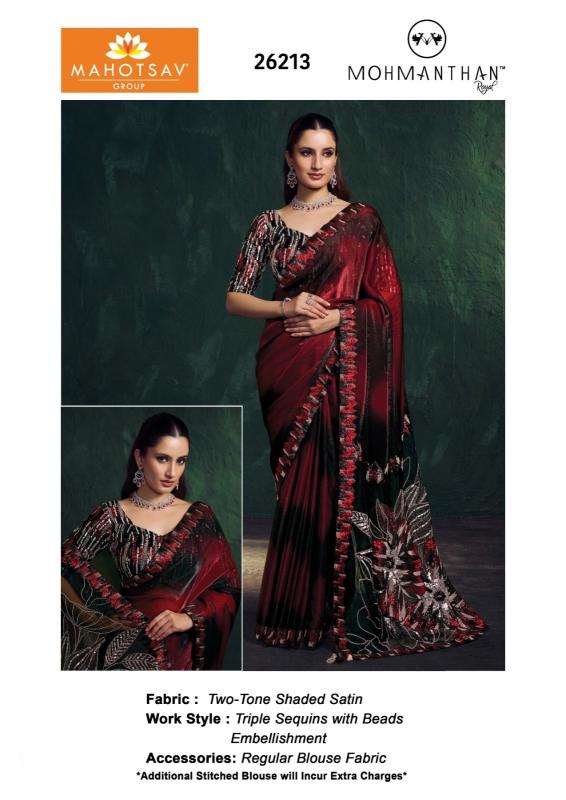 Mahotsav Mohini ( 26200 Series) catalog surat party wear saree