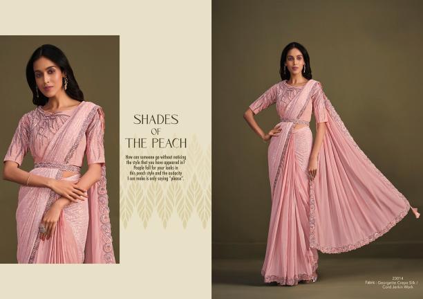 Mahotsav Mohmanthan 23000 La Belle Catalog designer sarees in surat