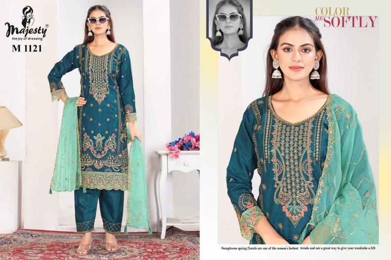 Majesty 1121 catalog wholesale salwar kameez india surat