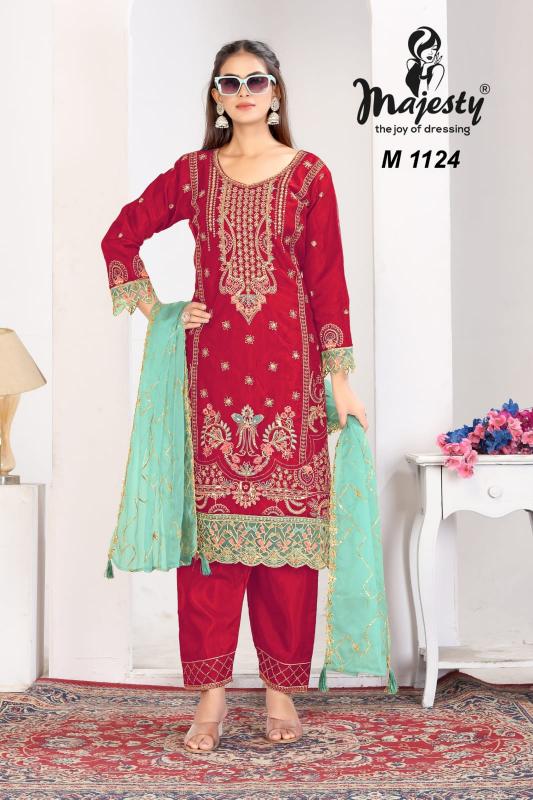 Majesty 1121 catalog wholesale salwar kameez india surat