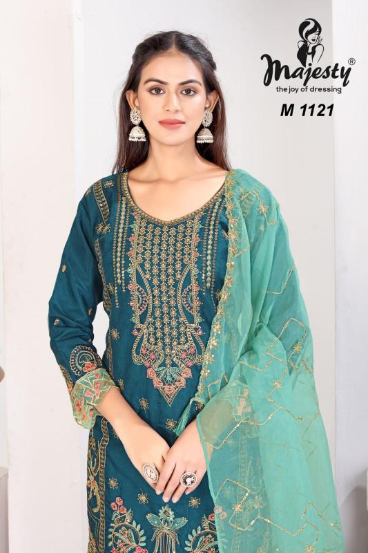 Majesty 1121 catalog wholesale salwar kameez india surat