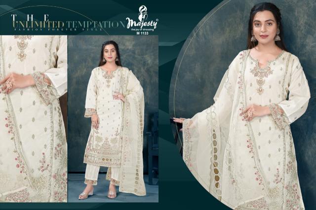 Majesty 1133 catalog pakistani suits at wholesale price