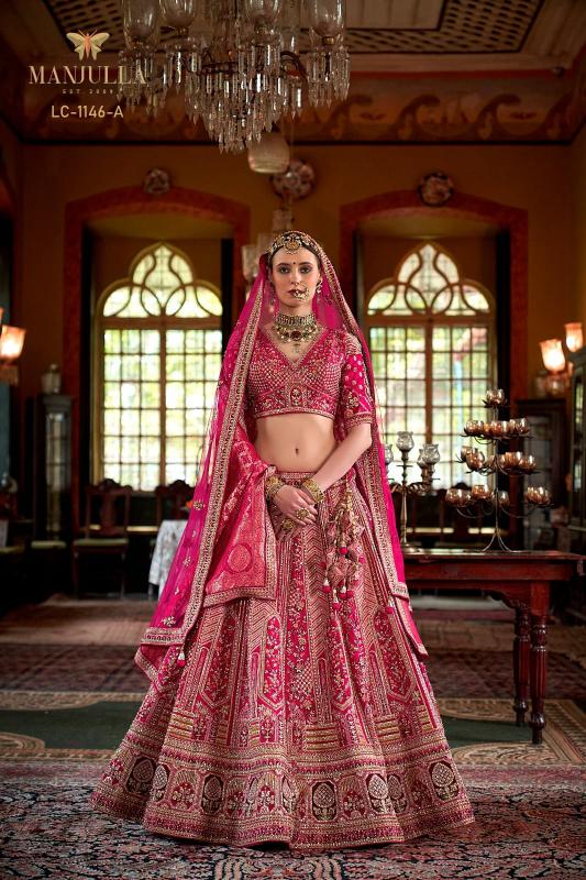 Manjulla Dulhan Vol 4 catalog buy lehenga choli online india sabhyasachi