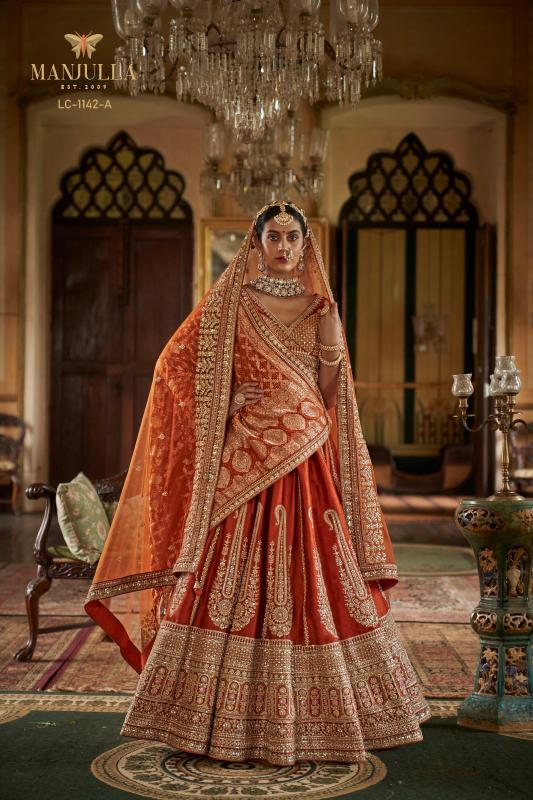 Manjulla Dulhan Vol 4 catalog buy lehenga choli online india sabhyasachi