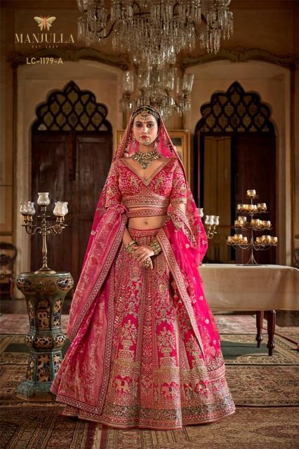Manjulla Dulhan Vol 4 catalog buy lehenga choli online india sabhyasachi