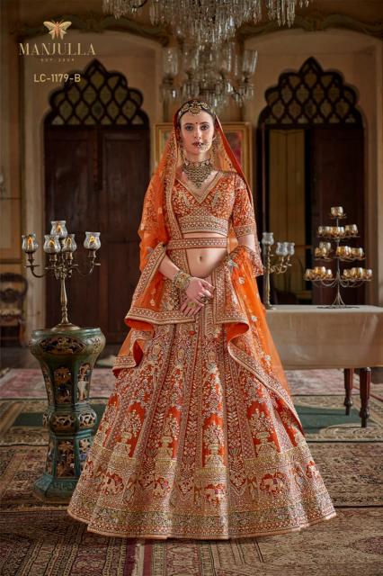 Manjulla Dulhan Vol 4 catalog buy lehenga choli online india sabhyasachi