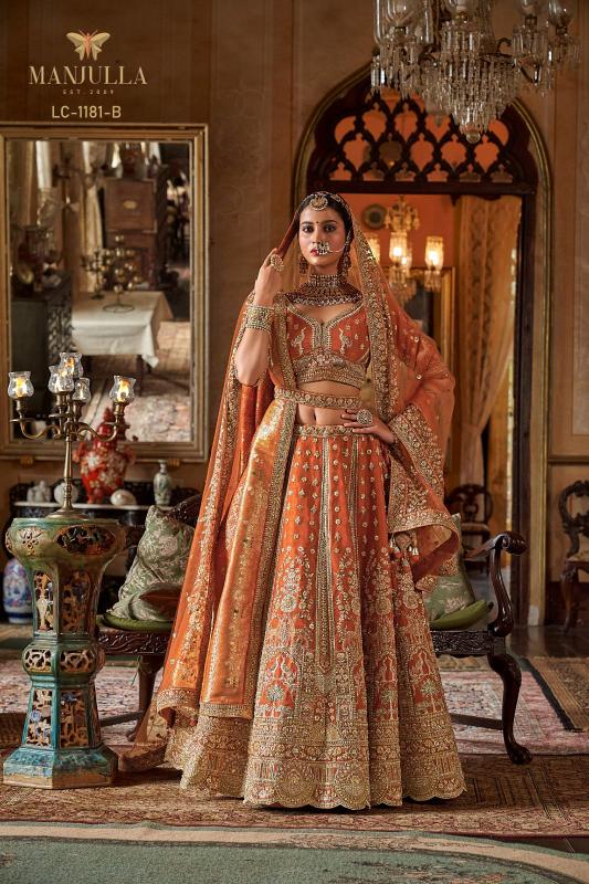 Manjulla Dulhan Vol 4 catalog buy lehenga choli online india sabhyasachi