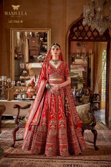 Manjulla Dulhan Vol 4 catalog buy lehenga choli online india sabhyasachi