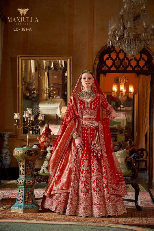 Manjulla Dulhan Vol 4 catalog buy lehenga choli online india sabhyasachi