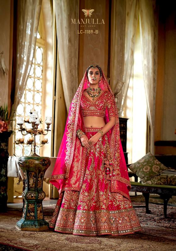 Manjulla Dulhan Vol 4 catalog buy lehenga choli online india sabhyasachi