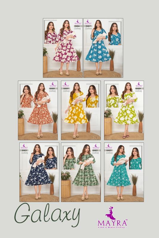 Mayra Galaxy catalog indian kurti wholesale in uk