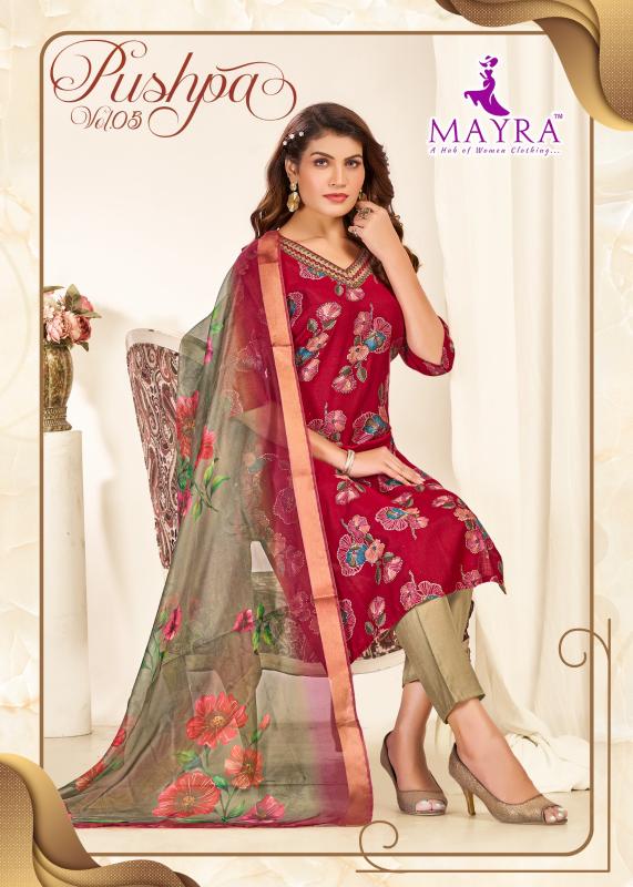 Mayra Pushpa vol 5 catalog wholesale dealers for kurtis in pune