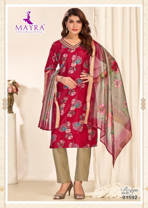 Mayra Pushpa vol 5 catalog wholesale dealers for kurtis in pune