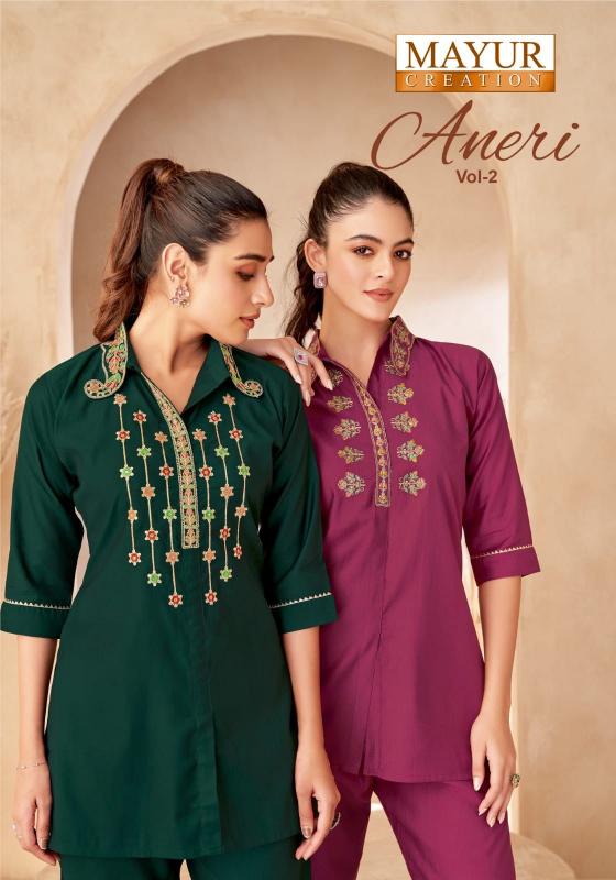 Mayur Aneri Vol-2 catalog cheap co ord sets