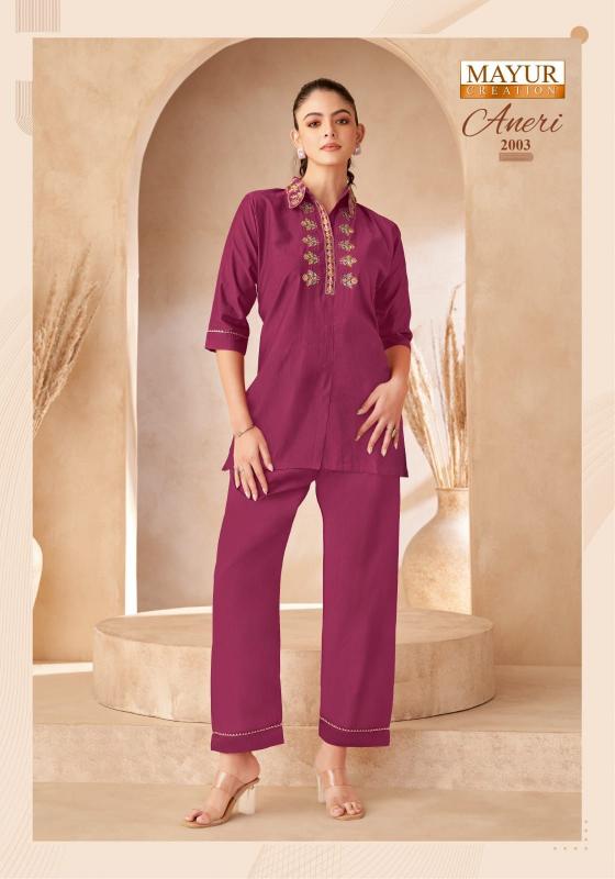 Mayur Aneri Vol-2 catalog cheap co ord sets