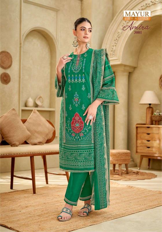 Mayur Creation Amira Vol- 3 – Readymade Karachi Kurti Pant With Dupatta