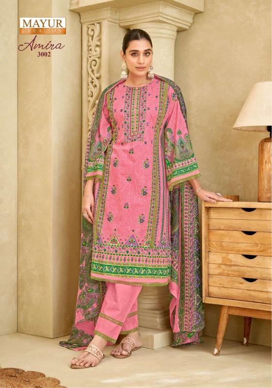 Mayur Creation Amira Vol- 3 – Readymade Karachi Kurti Pant With Dupatta