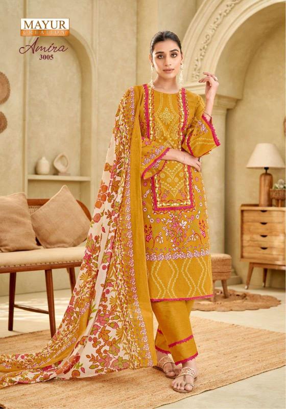 Mayur Creation Amira Vol- 3 – Readymade Karachi Kurti Pant With Dupatta