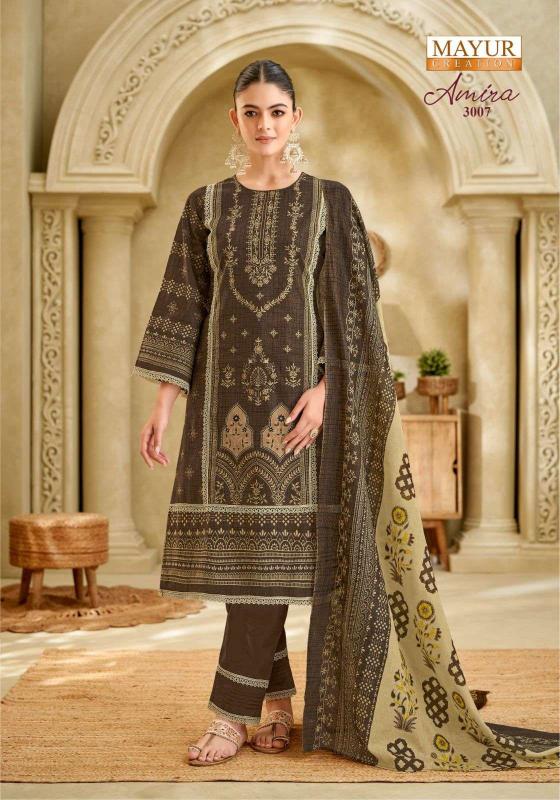 Mayur Creation Amira Vol- 3 – Readymade Karachi Kurti Pant With Dupatta