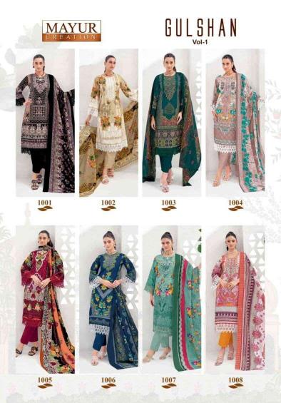Mayur Creation Gulshan Vol- 1 – Readymade Karachi Kurti Pant With Dupatta