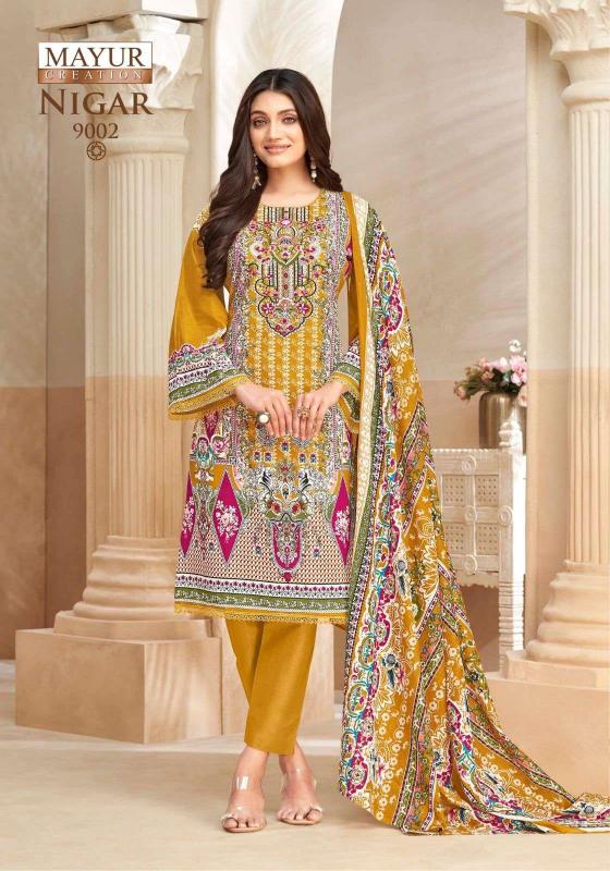 Mayur Creation Nigar Vol- 9 – Readymade Karachi Kurti Pant With Dupatta