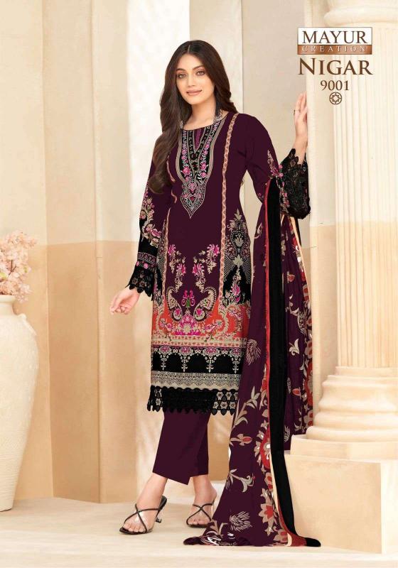 Mayur Creation Nigar Vol- 9 – Readymade Karachi Kurti Pant With Dupatta