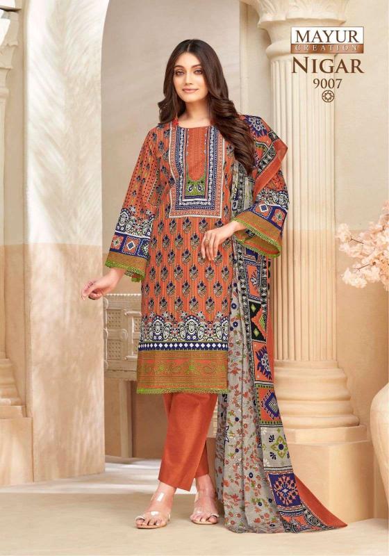 Mayur Creation Nigar Vol- 9 – Readymade Karachi Kurti Pant With Dupatta