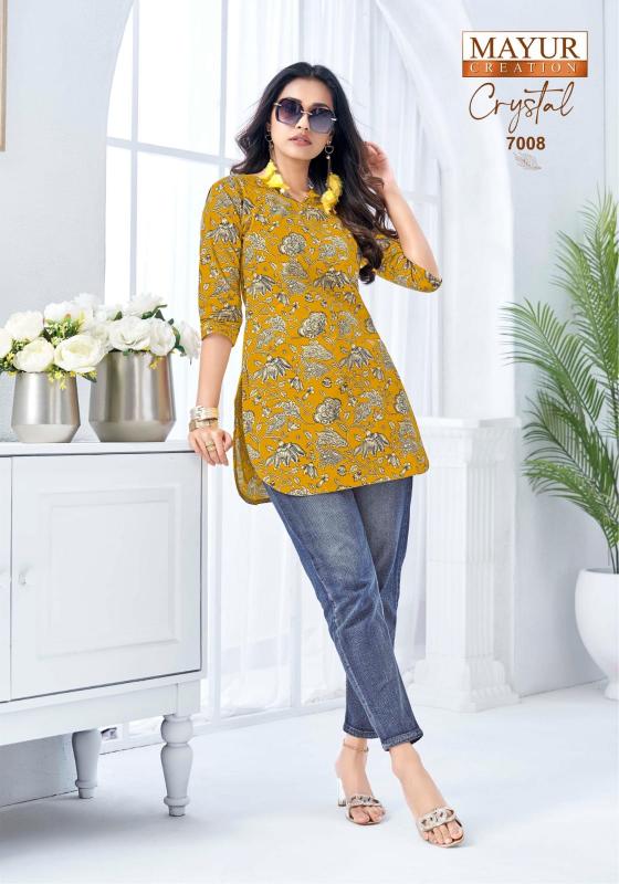 Mayur crystal vol 7 catalog biba kurti wholesale