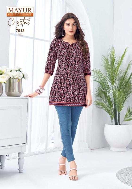 Mayur crystal vol 7 catalog biba kurti wholesale