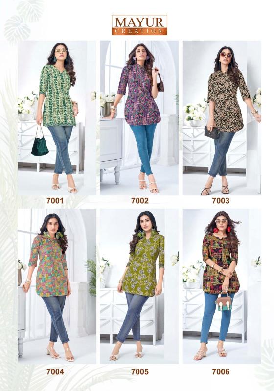 Mayur crystal vol 7 catalog biba kurti wholesale