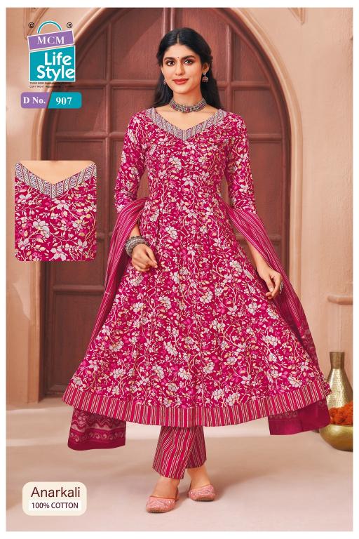 MCM Anarkali Vol-9 – Anarkali Style Kurti Pant With Dupatta - Wholesale Catalog