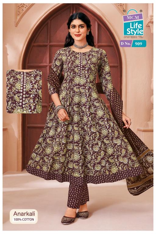 MCM Anarkali Vol-9 – Anarkali Style Kurti Pant With Dupatta - Wholesale Catalog