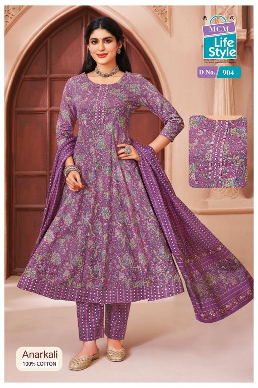 MCM Anarkali Vol-9 – Anarkali Style Kurti Pant With Dupatta - Wholesale Catalog