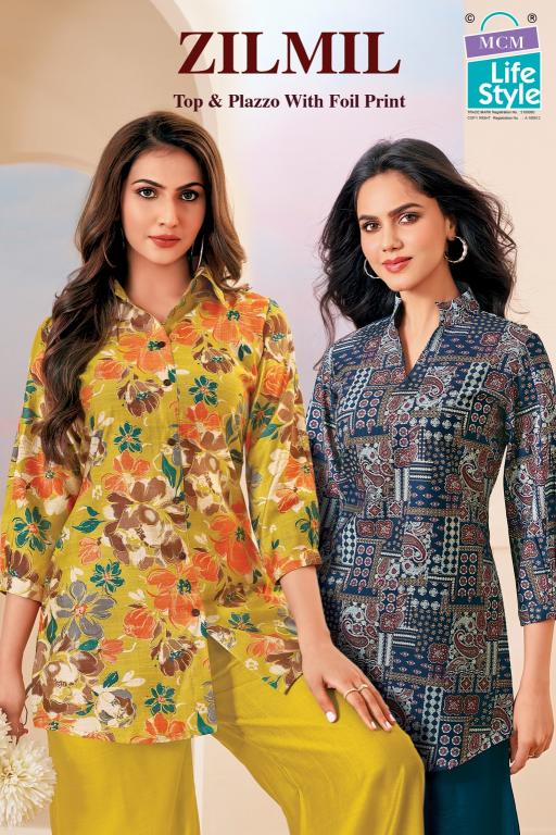 MCM Zilmil Vol-1 – Top With Plazo - Wholesale Catalog