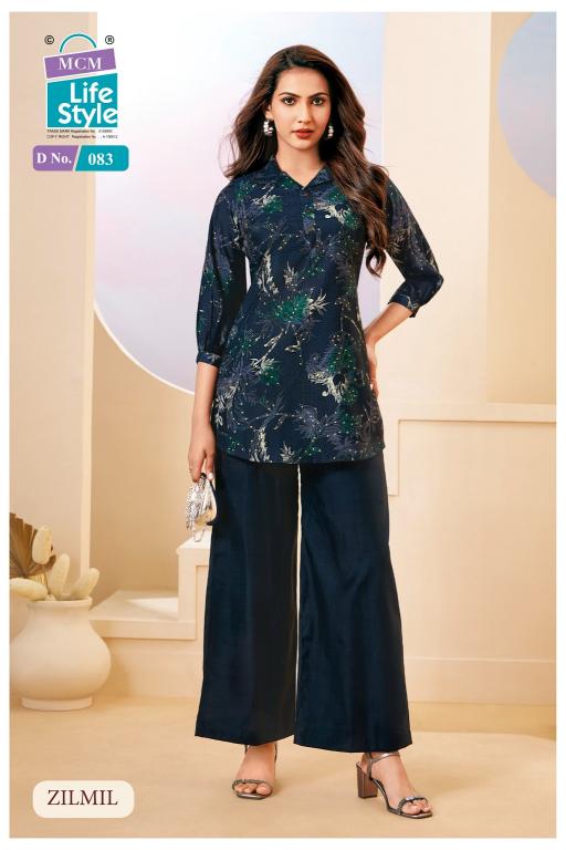 MCM Zilmil Vol-1 – Top With Plazo - Wholesale Catalog