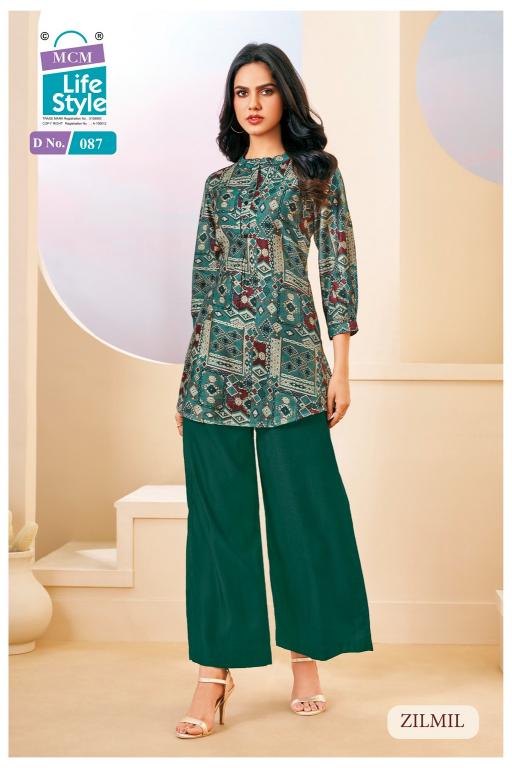 MCM Zilmil Vol-1 – Top With Plazo - Wholesale Catalog