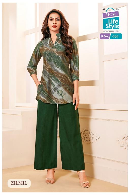 MCM Zilmil Vol-1 – Top With Plazo - Wholesale Catalog