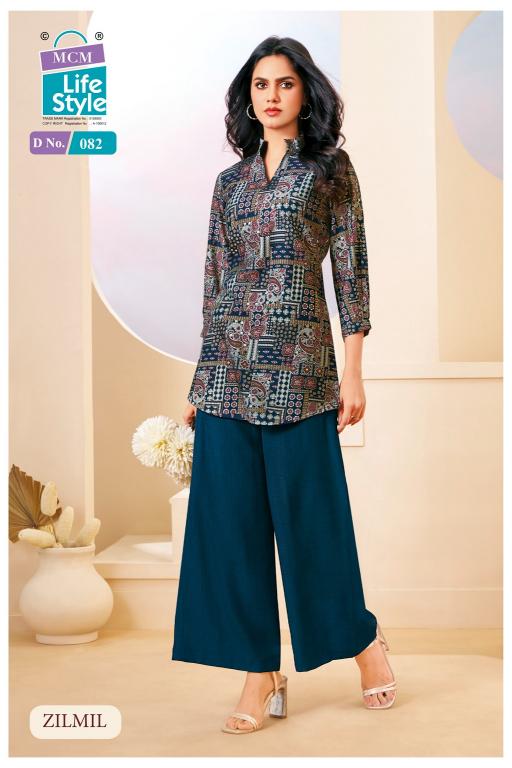 MCM Zilmil Vol-1 – Top With Plazo - Wholesale Catalog