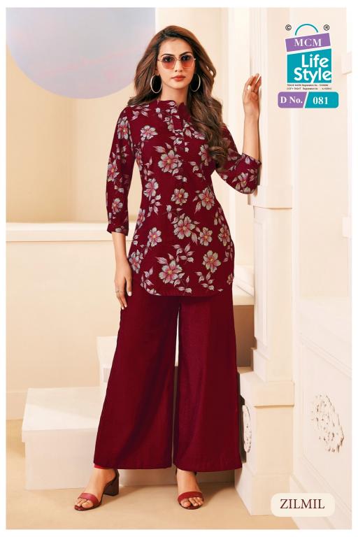 MCM Zilmil Vol-1 – Top With Plazo - Wholesale Catalog