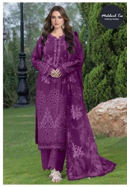 Mehboob Tex 1815 A And B catalog pakistani ladies suits wholesale in delhi
