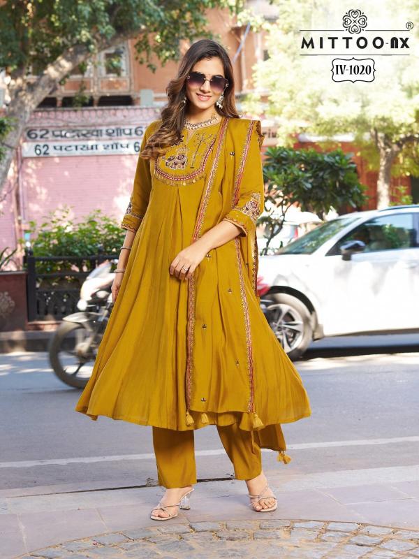 Mittoo IV 1020 & 1021 catalog wholesale kurti market in gandhinagar delhi