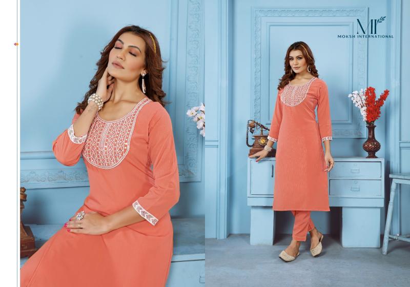 Moksh International Goldy Vol 1 catalog kurti wholesalers near me
