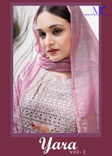 Moksh International Yara Vol 1 catalog libas kurtis wholesale price